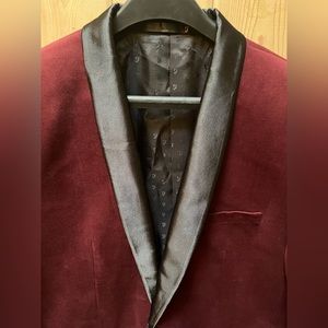 Farrah Velvet Tuxedo Blazer